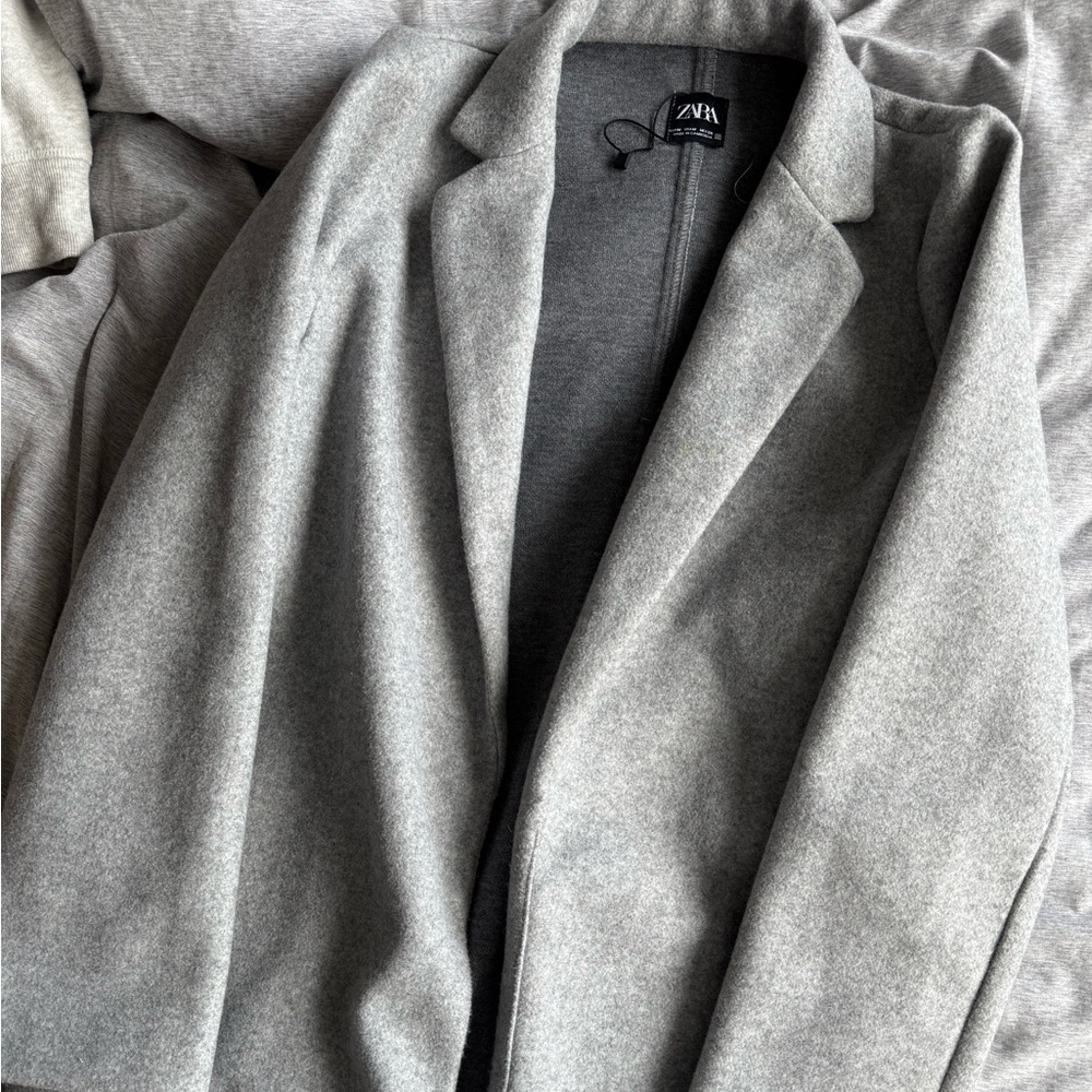 Zara Long Coat View 2